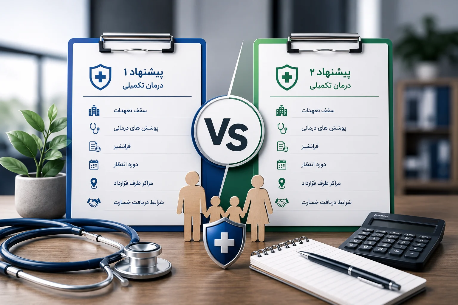 چطور دو پیشنهاد درمان تکمیلی را مقایسه کنیم؟